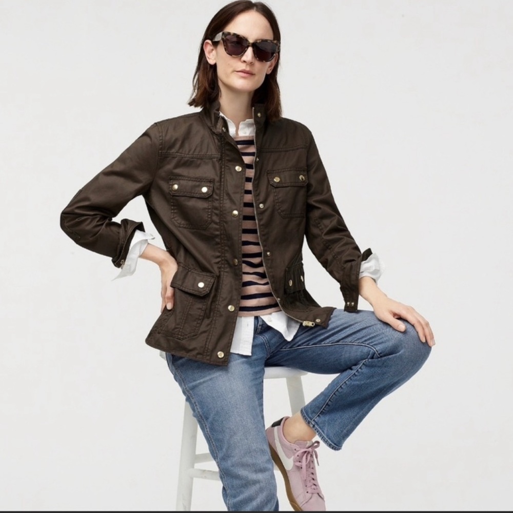 Purplish J. Crew jacket.  Size is Small